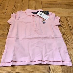 Polo Ralph Lauren pink polo shirt 6 yo